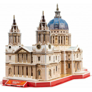 CUBICFUN 3D puzzle National Geographic: Katedrála svatého Pavla 107 dílků