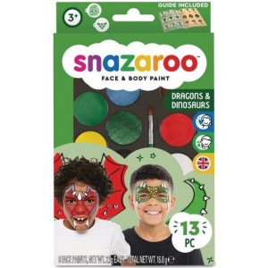 Sada obličejových barev - Drak, Dino Snazaroo