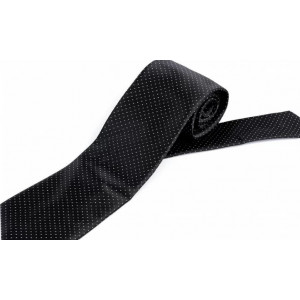 Saténová kravata černá 1ks,...