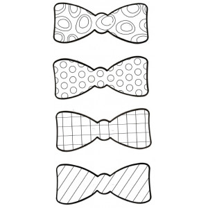 Party set - kravaty, brýle, motýlky