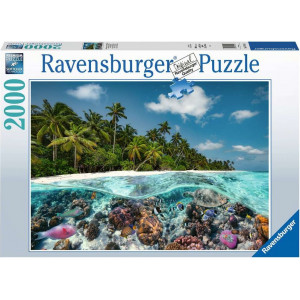 RAVENSBURGER Puzzle Potápění na Maledivách 2000 dílků