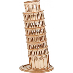 ROBOTIME Rolife 3D dřevěné puzzle Šikmá věž v Pise 137 dílků