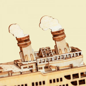 ROBOTIME Rolife 3D dřevěné puzzle Výletní loď 145 dílků