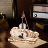 ROBOTIME Rokr 3D dřevěné puzzle Houslové Capriccio 82 dílků