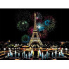 Škrabací obrázek v tubě- Eiffelova věž 75x52 cm