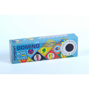 Domino- tm.modrý kámen, vesmír