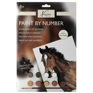 Malování podle čísel Kůň