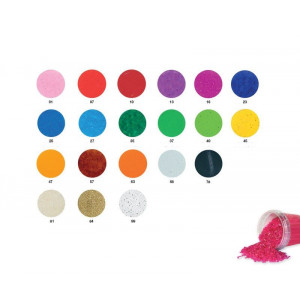 Polystyrolové nugetky Colourplast bílá č.68, 100g