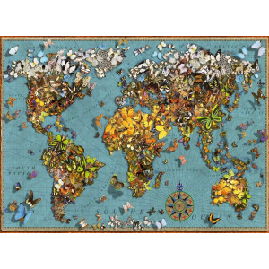 RAVENSBURGER Puzzle Motýlí svět 500 dílků