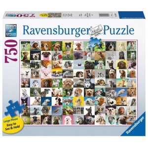 RAVENSBURGER Puzzle 99 roztomilých psů XL 750 dílků