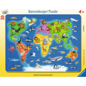 RAVENSBURGER Puzzle Mapa...