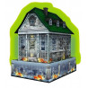 RAVENSBURGER Svítící 3D puzzle Noční edice Strašidelný dům 257 dílků