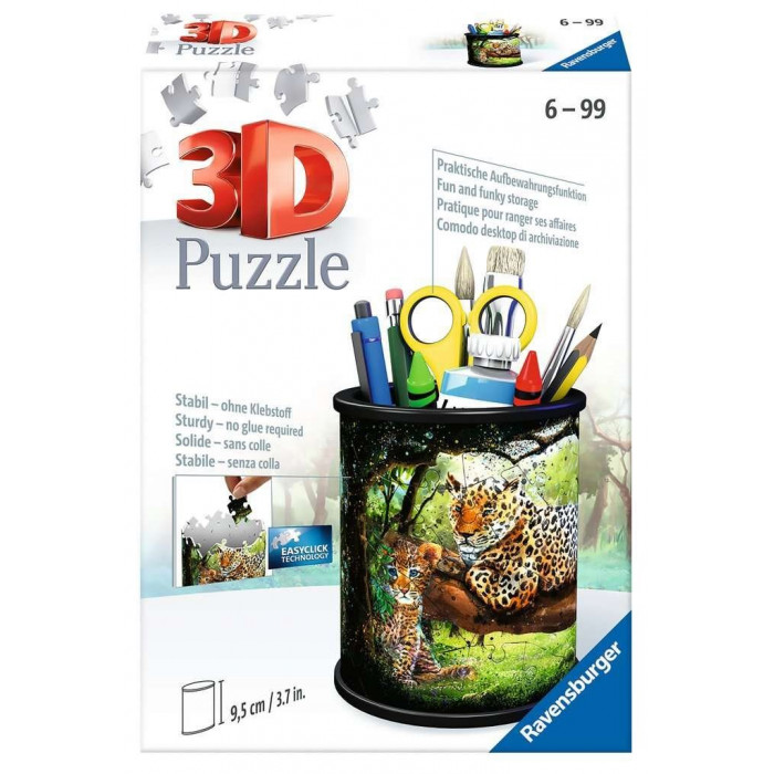 RAVENSBURGER 3D puzzle stojan: Levharti 54 dílků