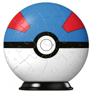 RAVENSBURGER Puzzleball Pokémon: Greatball 54 dílků
