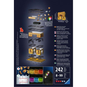 RAVENSBURGER Svítící 3D puzzle Noční edice Vítězný oblouk 216 dílků