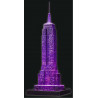 RAVENSBURGER Svítící 3D puzzle Noční edice Empire State Building 216 dílků