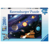 RAVENSBURGER Puzzle Sluneční soustava XXL 200 dílků