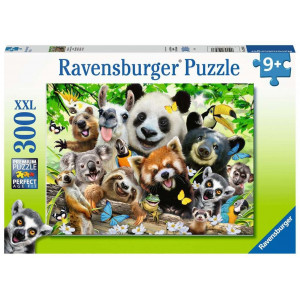 RAVENSBURGER Puzzle Zvířecí selfie XXL 300 dílků