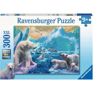 RAVENSBURGER Puzzle Polární medvědi XXL 300 dílků