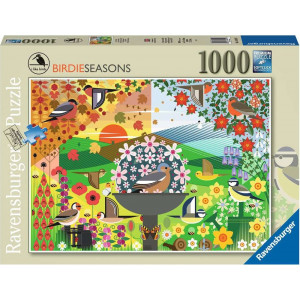 RAVENSBURGER Puzzle Mám ráda ptáčky 1000 dílků