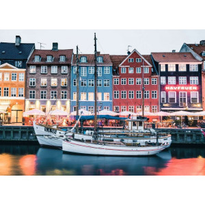 RAVENSBURGER Puzzle Kodaň 1000 dílků