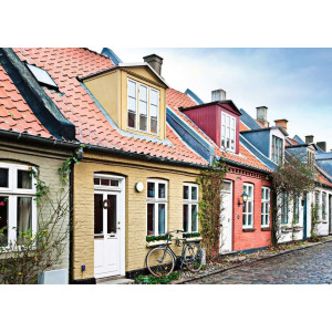 RAVENSBURGER Puzzle Domy v Aarhusu 1000 dílků
