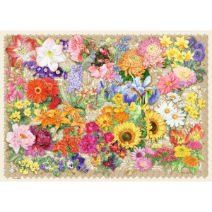 RAVENSBURGER Puzzle Nádherná květena 1000 dílků