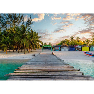 RAVENSBURGER Puzzle Nádherné ostrovy: Maledivy 1000 dílků