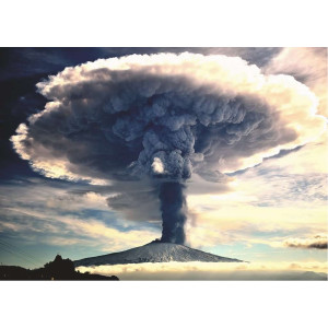 RAVENSBURGER Puzzle Sopka Etna, Sicílie 1000 dílků