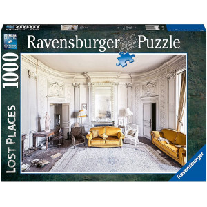 RAVENSBURGER Puzzle Ztracená místa: Bílý pokoj 1000 dílků