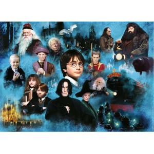 RAVENSBURGER Puzzle Kouzelný svět Harryho Pottera 1000 dílků