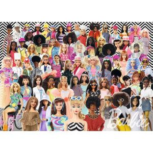 RAVENSBURGER Puzzle Challenge: Barbie 1000 dílků