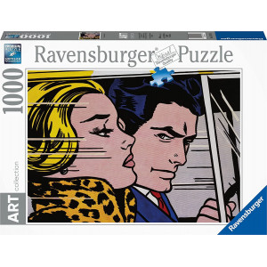 RAVENSBURGER Puzzle Art Collection: V autě 1000 dílků