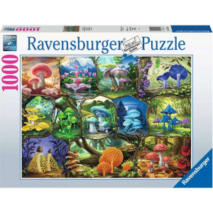 RAVENSBURGER Puzzle Nádherné houby 1000 dílků