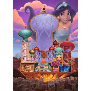 RAVENSBURGER Puzzle Disney Castle Collection: Jasmína 1000 dílků