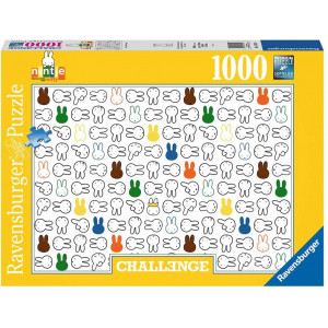 RAVENSBURGER Puzzle Challenge: Miffy 1000 dílků