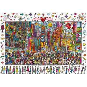 RAVENSBURGER Puzzle Times Square - Everyone should go there 1000 dílků