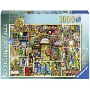 RAVENSBURGER Puzzle Bizarní knihovna 2, 1000 dílků