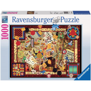 RAVENSBURGER Puzzle Nostalgické hry 1000 dílků