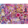 COBBLE HILL Puzzle Barvy duhy: Fialová 1000 dílků