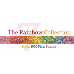 COBBLE HILL Puzzle Barvy duhy: Fialová 1000 dílků