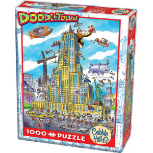 COBBLE HILL Puzzle DoodleTown: Empire State 1000 dílků