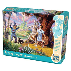 COBBLE HILL Rodinné puzzle Čaroděj ze země Oz 350 dílků