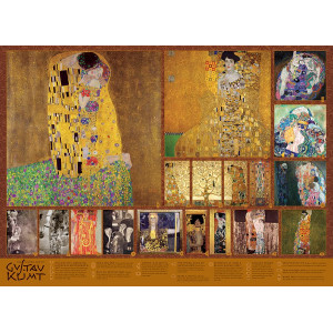 COBBLE HILL Puzzle Zlatý věk Gustava Klimta 1000 dílků