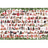 EUROGRAPHICS Puzzle v plechové krabičce Vánoční psi 1000 dílků