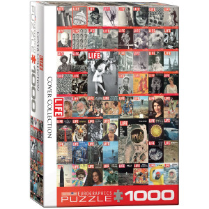 EUROGRAPHICS Puzzle Obálky časopisu Life 1000 dílků