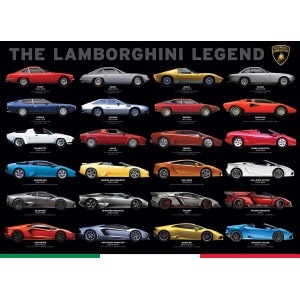 EUROGRAPHICS Puzzle Lamborghini Legend 1000 dílků