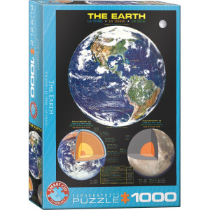 EUROGRAPHICS Puzzle Země 1000 dílků