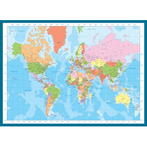 EUROGRAPHICS Puzzle Mapa...