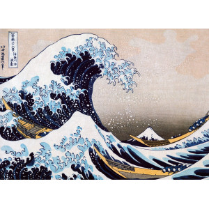 EUROGRAPHICS Puzzle Velká vlna Kanagawa 1000 dílků